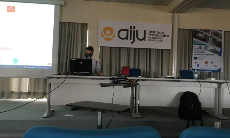 IUS MER Project team members at the training in Spain