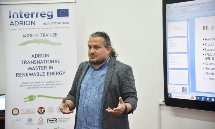 “ADRION TRAINEE” Project Open Day Held at IUS