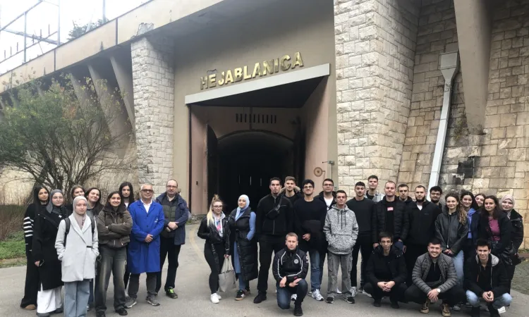 IUS Mühendislik Öğrencileri Jablanica ve Mostar’daki Yenilenebilir Enerji Tesislerini Ziyaret Etti