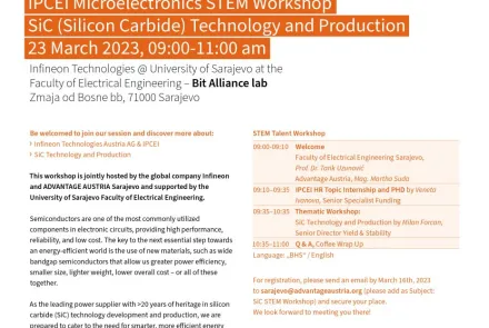 IPCEI Microelectronics STEM Workshop SiC (Silicon Carbide) Technology and Production