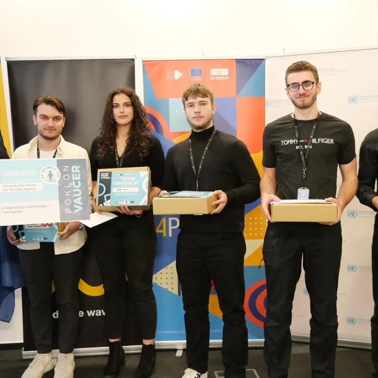Combatting Online Hate Speech: IUS Students Lead the Way at "Innovate for Peace" UNESCO Hackathon