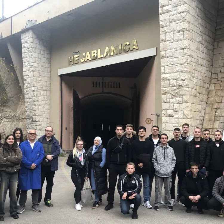 IUS Engineering Students Explore Renewable Energy Facilities in Jablanica and Mostar