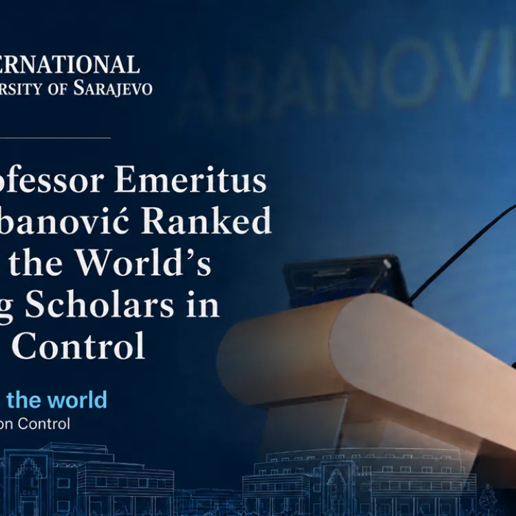 IUS Professor Emeritus Asif Šabanović Ranked Among the World’s Leading Scholars